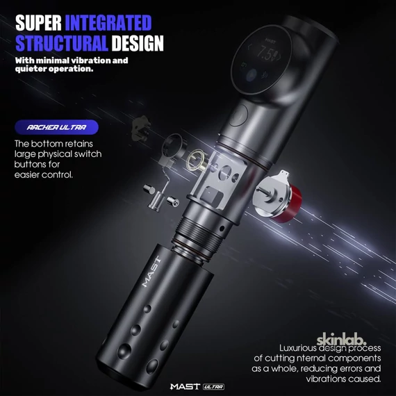 Mast Archer Ultra Smart vezeték nélküli tetoválógép - Bluetooth verzió