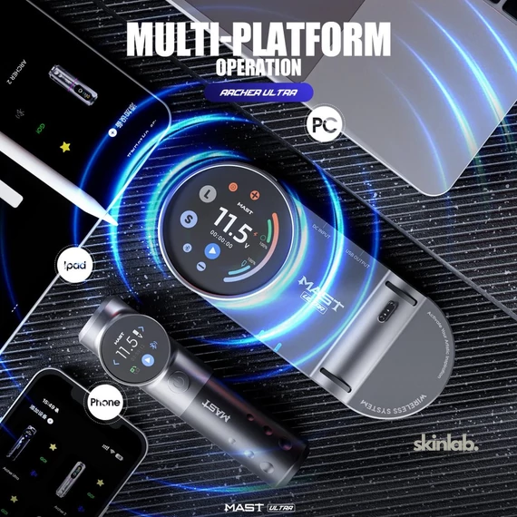 Mast Archer Ultra Smart vezeték nélküli tetoválógép - Bluetooth verzió